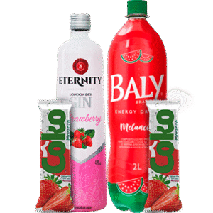 Combo Gin + Energético + Gelo